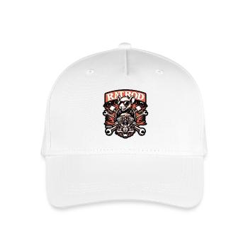 Rat Rod Custom Race Rusty Wild Tuning Hot Rusty - Organic Kids’ Baseball Cap - white - Front