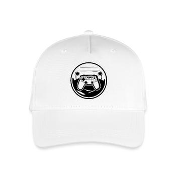 Graphismes de la manette de jeu - Casquette de baseball bio Enfant - blanc - Devant