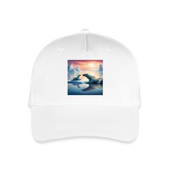 JensJensen - Kinder Bio Basecap - Weiß - Vorne