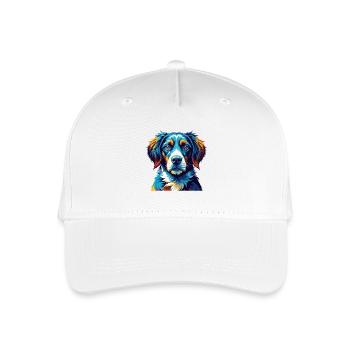 Auvergne Vorstehender Hund Rasse Karikatur Kawaii - Kinder Bio Basecap - Weiß - Vorne