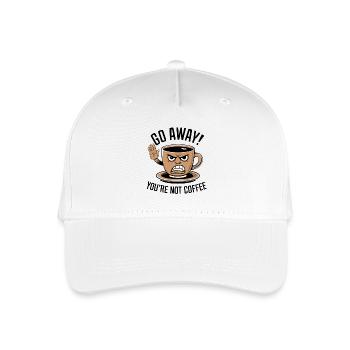 Partez! Vous n’êtes pas du café. - Casquette de baseball bio Enfant - blanc - Devant
