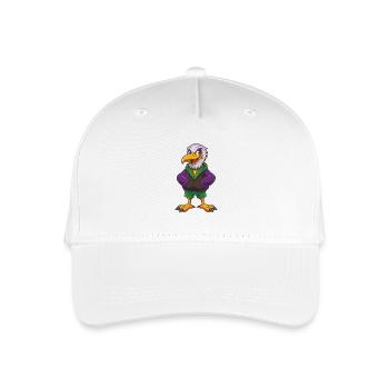Albatross Funny Kawaii Cartoon Character Clipart - Organic Kids’ Baseball Cap - white - Front