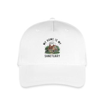 Ma maison est mon refuge. - Casquette de baseball bio Enfant - blanc - Devant