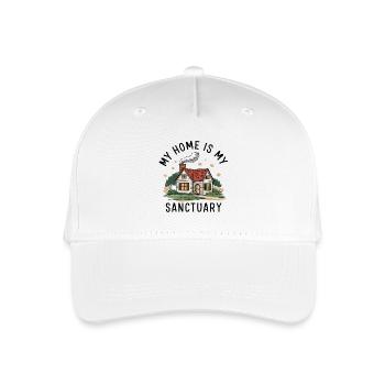 Ma maison est mon refuge. - Casquette de baseball bio Enfant - blanc - Devant