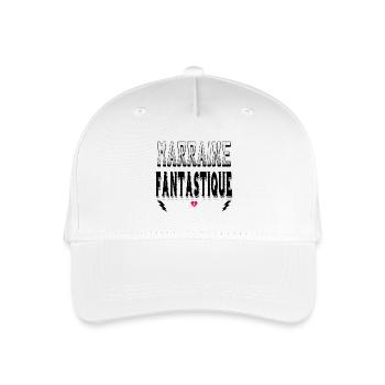 Marraine Fantastique - Casquette de baseball bio Enfant - blanc - Devant