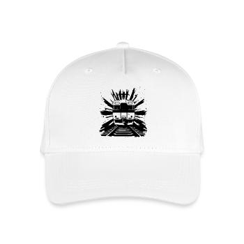 Croquis ferroviaire - Casquette de baseball bio Enfant - blanc - Devant