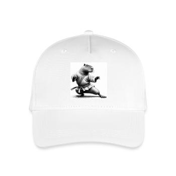 Capybara de kung-fu - Casquette de baseball bio Enfant - blanc - Devant
