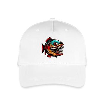 Piranha - Casquette de baseball bio Enfant - blanc - Devant