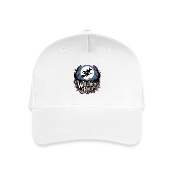 Witch at Full Moon – Witching Hour - Organic Kids’ Baseball Cap - white - Front