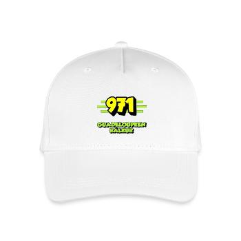 Nörgler aus Guadeloupe - Kinder Bio Basecap - Weiß - Vorne