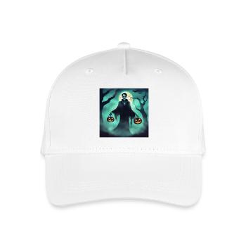 halloween, undead, monster, scary - Organic Kids’ Baseball Cap - white - Front
