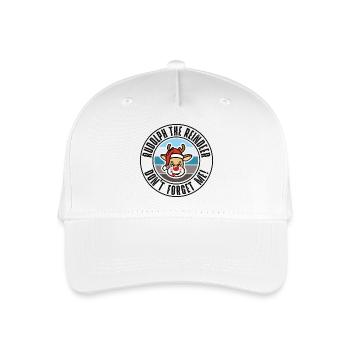 Rudolph - Kinder Bio Basecap - Weiß - Vorne
