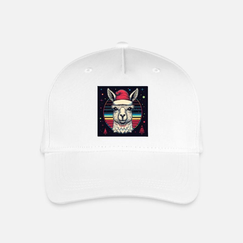 Alpaga X-Mas - Casquette de baseball bio Enfant - blanc