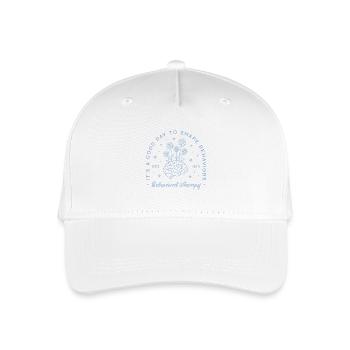 Therapeut Verhaltenstherapie Humor - Kinder Bio Basecap - Weiß - Vorne
