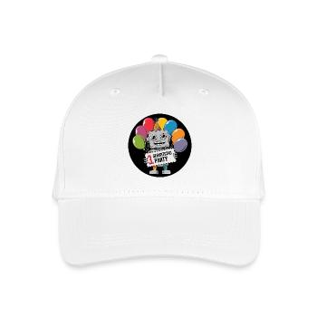 Ich bin 3 Jahre dritter Geburtstag Astronaut - Kinder Bio Basecap - Weiß - Vorne