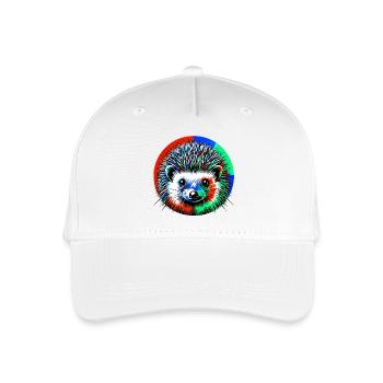 Igel - Kinder Bio Basecap - Weiß - Vorne