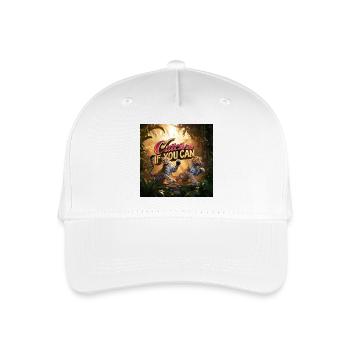 Attrape-moi si tu peux, Léopard - Casquette de baseball bio Enfant - blanc - Devant