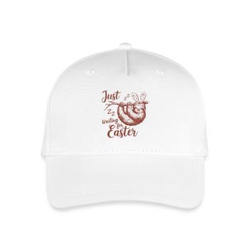 Just Waiting For Easter - Organic Kids’ Baseball Cap - white - Front