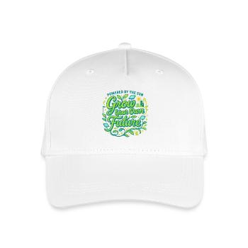 Grow Your Own Future - Organic Kids’ Baseball Cap - white - Front