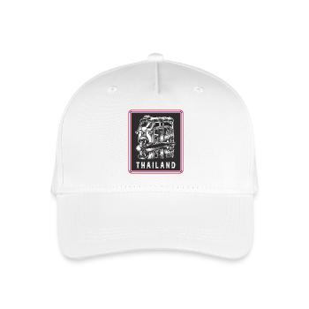 Tuk Tuk Thailand Retro Design - Organic Kids’ Baseball Cap - white - Front