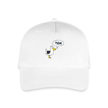 MOIN - Kinder Bio Basecap - Weiß - Vorne