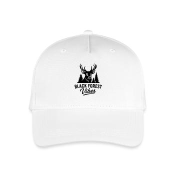 Black Forest Vibes Deer - Organic Kids’ Baseball Cap - white - Front