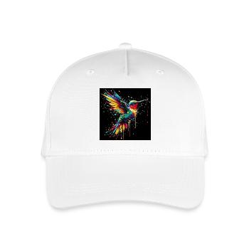 Kolibri - Kinder Bio Basecap - Weiß - Vorne