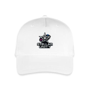 Stellar Unity – Chrome Star - Kinder Bio Basecap - Weiß - Vorne