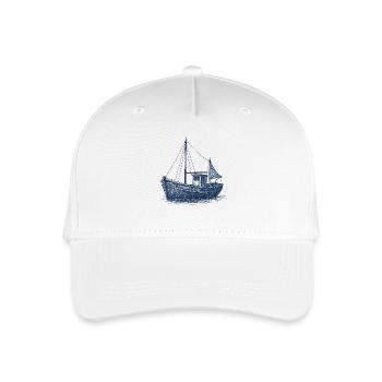 Le design du bateau nautique Shanty Man - Casquette de baseball bio Enfant - blanc - Devant