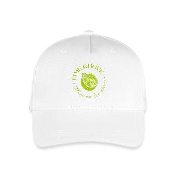 Citron vert et citron design botanique - Casquette de baseball bio Enfant - blanc - Devant