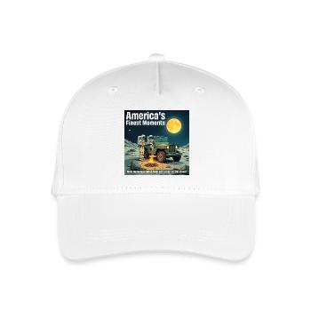 America’s Finest Moments - Organic Kids’ Baseball Cap - white - Front