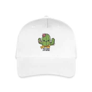 Spiky Hugs - Organic Kids’ Baseball Cap - white - Front