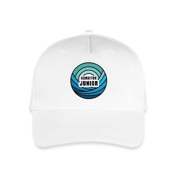 Son Confectioner Junior Child Confectioner Son Apprentice - Organic Kids’ Baseball Cap - white - Front