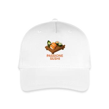 Sushi boat - Organic Kids’ Baseball Cap - white - Front