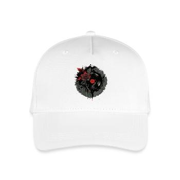 Collectionneur de disques vinyles - Casquette de baseball bio Enfant - blanc - Devant