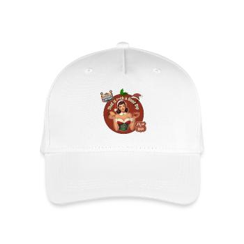 C’EST UNE SI BONNE TREMPETTE - ELFE DE NOËL RÉTRO - Casquette de baseball bio Enfant - blanc - Devant