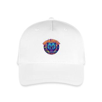 Urban Grizzly Street Art - Kinder Bio Basecap - Weiß - Vorne