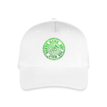Mama 1984 - Kinder Bio Basecap - Weiß - Vorne