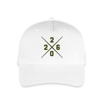 2026 - Kinder Bio Basecap - Weiß - Vorne