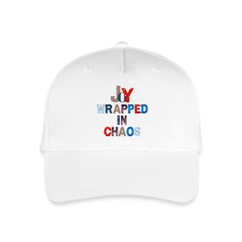 Conception de la typographie de Noël - Casquette de baseball bio Enfant - blanc - Devant