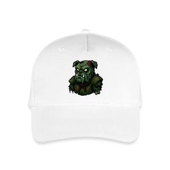 Guerrier bouledogue mort-vivant - Casquette de baseball bio Enfant - blanc - Devant