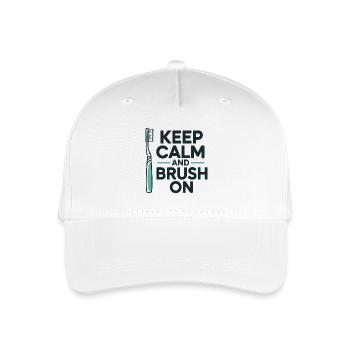 Dental Technician Gear Mechanism Design  - Organic Kids’ Baseball Cap - white - Front