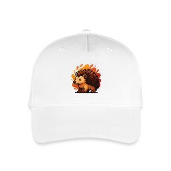 Hérisson à l’aura enflammée - Casquette de baseball bio Enfant - blanc - Devant