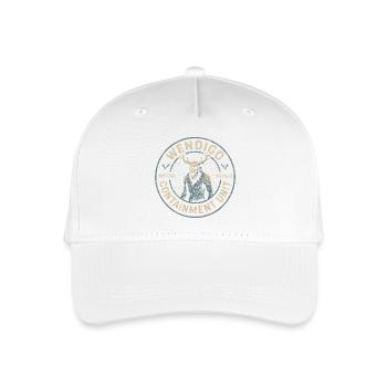 Wendigo Containment Unit Funny Myth Wendigo - Organic Kids’ Baseball Cap - white - Front