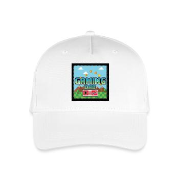 gaming dad - Organic Kids’ Baseball Cap - white - Front