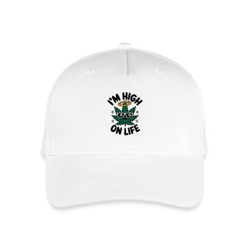 Je suis défoncé sur Life - Mèmes drôles sur le cannabis - Casquette de baseball bio Enfant - blanc - Devant