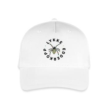 Lucky Spider - Organic Kids’ Baseball Cap - white - Front
