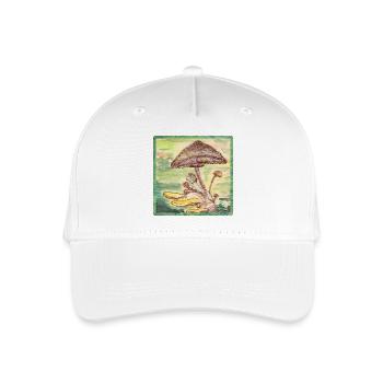 Pilze - Kinder Bio Basecap - Weiß - Vorne