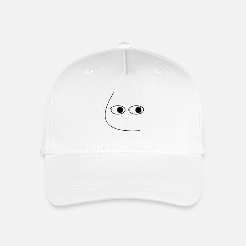SideEye - Casquette de baseball bio Enfant - blanc