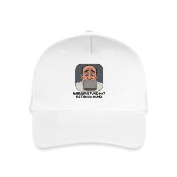 Screen Focus Cartoon - Organic Kids’ Baseball Cap - white - Front